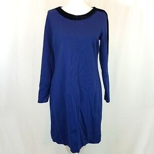 Boden Blue Ingrid Ponte Dress 10